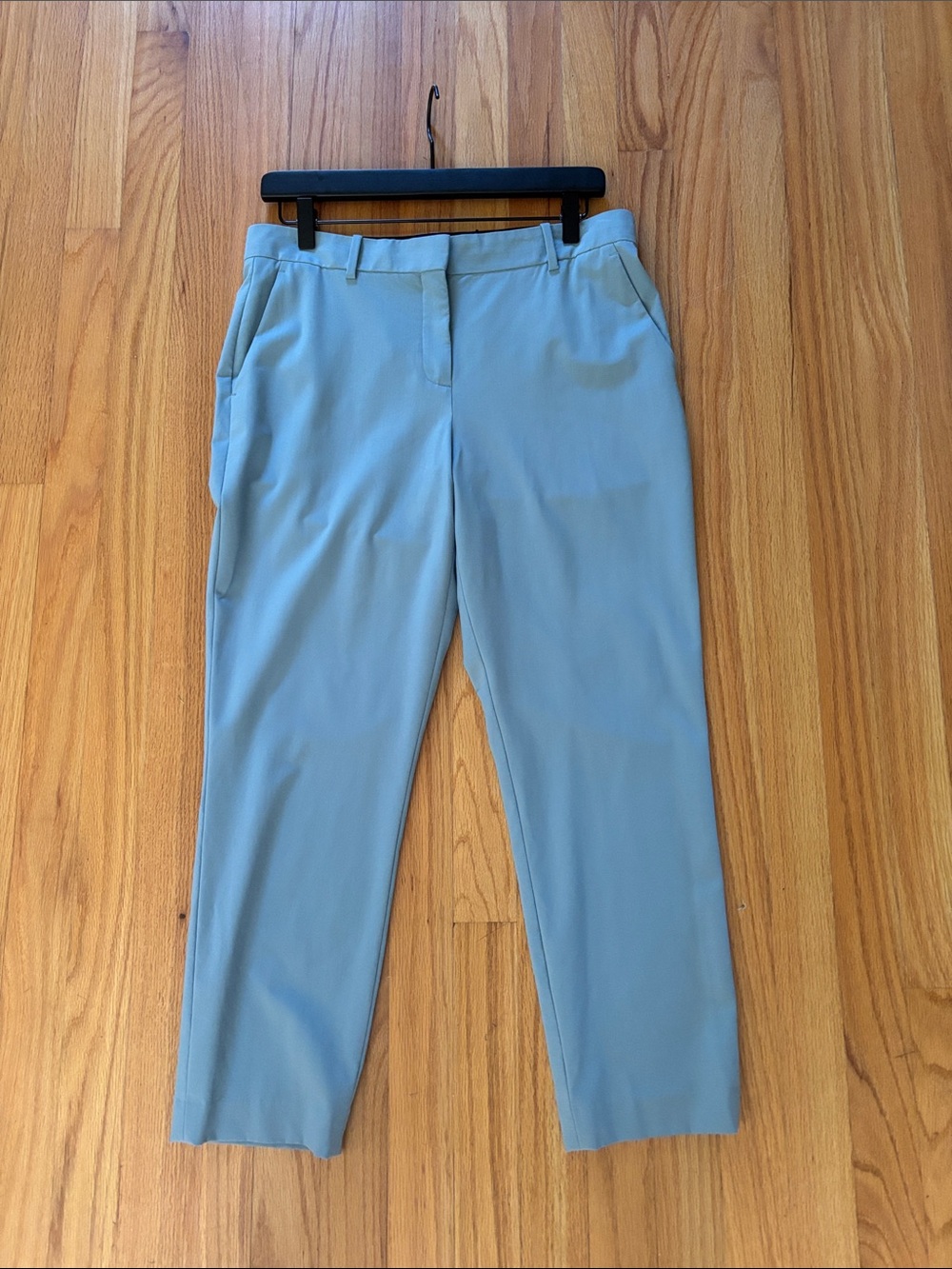 Theory Light Blue Tailored Trousers - Size 6- Trecca style